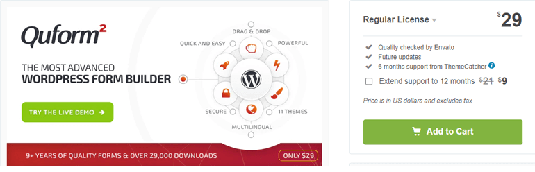 Quform WordPress Plugin