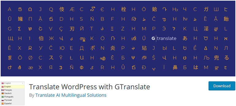 GTranslate-WordPress-translation-plugins