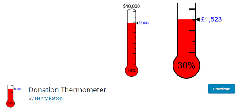 Donation Thermometer WordPress Plugins