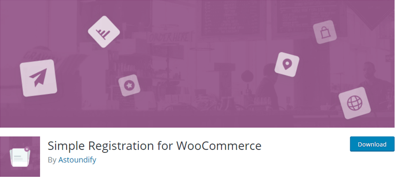 Simple Registration For WooCommerce