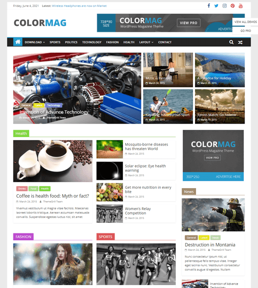 25 Best Free Wordpress Magazine Themes And Templates 2024