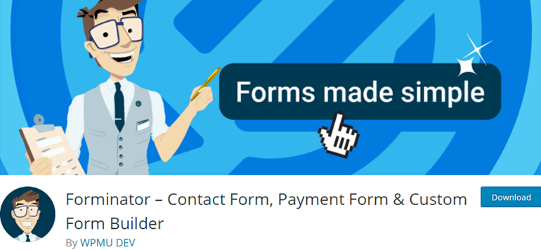 Forminator Best Form Builder Plugin for WordPress