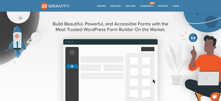 Gravity Forms Drag and Drop WordPress Form Builder Plugin
