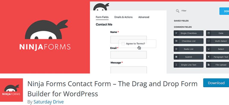 Ninja Forms WordPress File Upload Plugin For Users