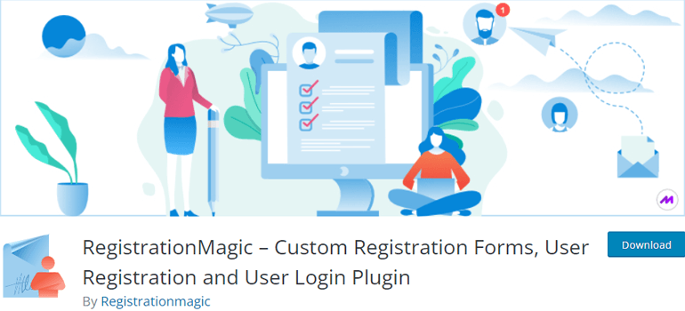 RegistrationMagic Plugin