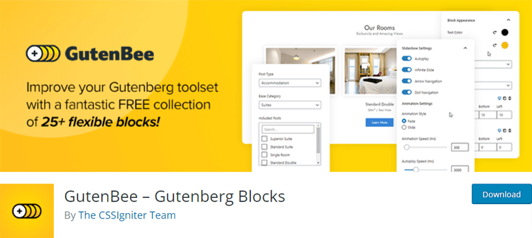 Gutenbee Gutenberg Blocks