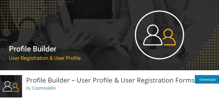 Profile Builder Best Free WordPress Plugin for User Registration and Login