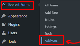 Everest Forms Addons