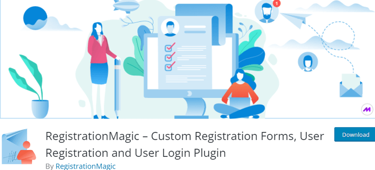 RegistrationMagic Plugin For User Profile