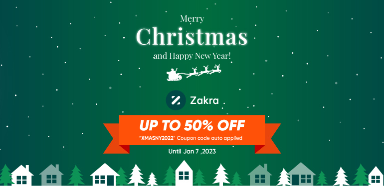 Zakra WordPress Christmas Deal
