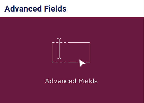 Advanced Fields