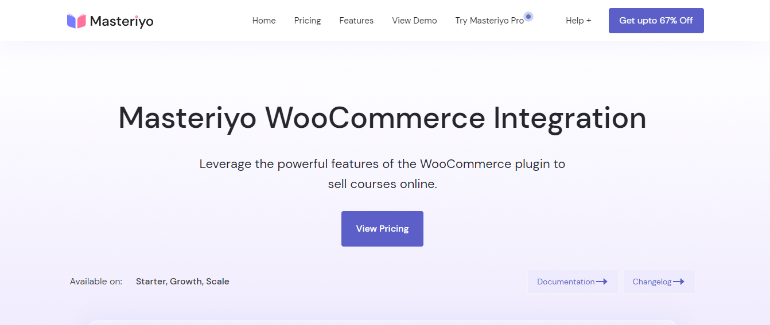 Masteriyo WooCommerece Integration